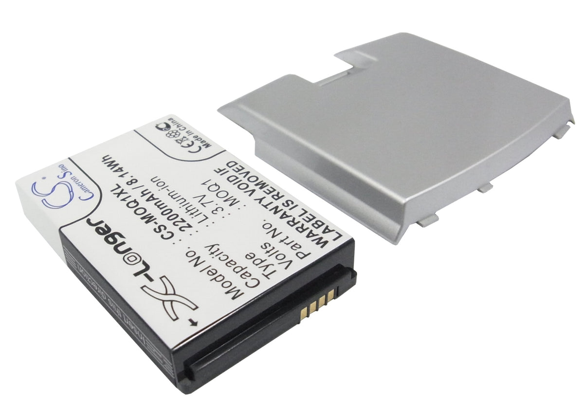 Replacement Battery for Motorola MOTO Q – Mobile, SmartPhone – 2200mAh / 3.7V