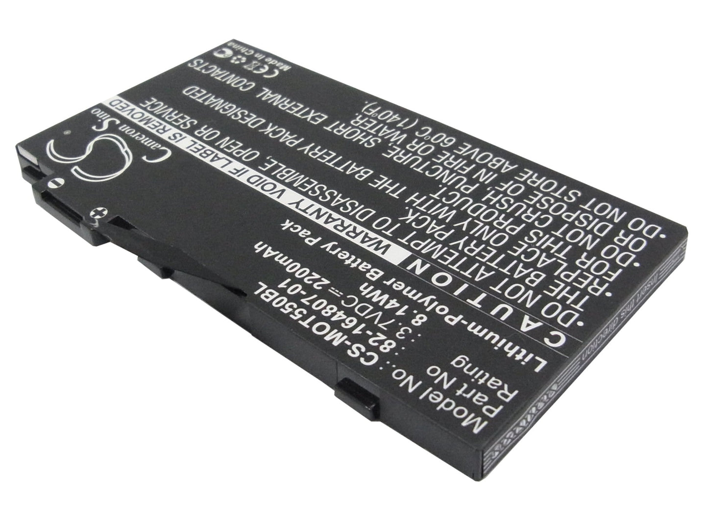 Replacement Battery for Zebra  RFD8500 – Barcode Scanner – 2200mAh / 8.14Wh / 3.7V