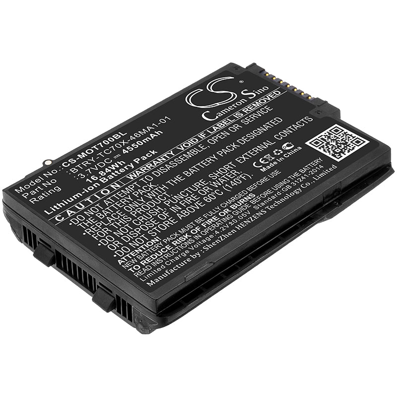Replacement Battery for Motorola TC70 – Barcode Scanner – 4550mAh / 3.7V