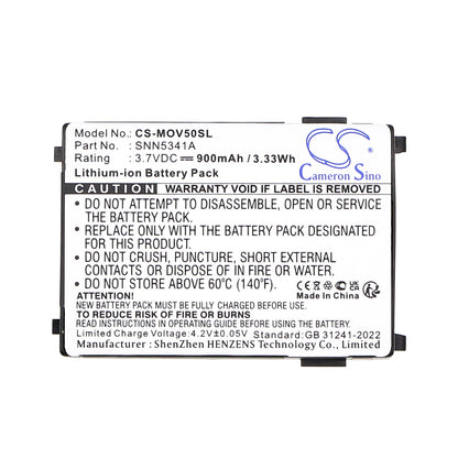 Replacement Battery for Motorola V2188 – Mobile, SmartPhone – 900mAh / 3.7V