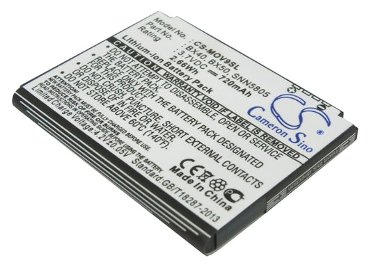 Replacement Battery for Motorola RAZR2 – Mobile, SmartPhone – 720mAh / 3.7V