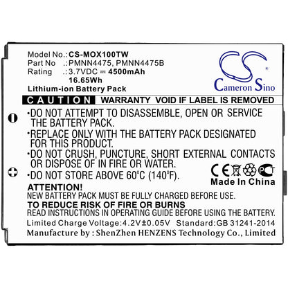Replacement Battery for Motorola  L10i – Two-Way Radio – 4500mAh / 16.65Wh / 3.7V