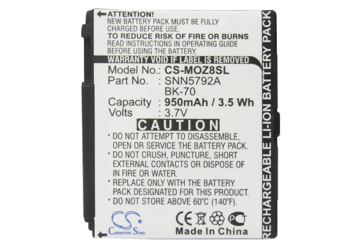 Replacement Battery for Motorola | T-Mobile MOTO Z8 – Mobile, SmartPhone – 950mAh / 3.7V