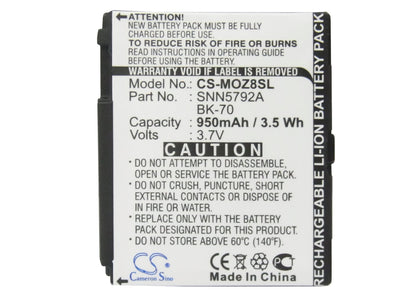 Replacement Battery for Motorola | T-Mobile MOTO Z8 – Mobile, SmartPhone – 950mAh / 3.7V