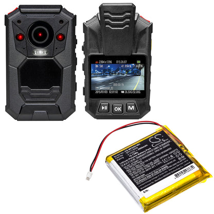 Replacement Battery for Marantz PMD-901V – Body Camera – 2900mAh / 3.7V