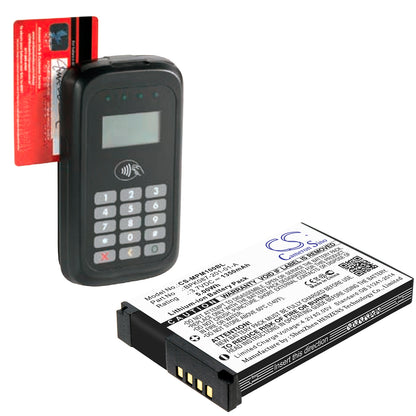 Replacement Battery for Motorola | Zebra | VeriFone MPM-100 – Payment Terminal – 1350mAh / 3.7V