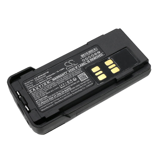 Replacement Battery for Motorola  DEP550e – Two-Way Radio – 2450mAh / 18.13Wh / 7.4V