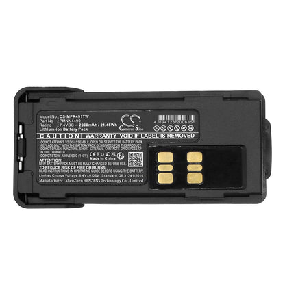 Replacement Battery for Motorola  DEP550e – Two-Way Radio – 2900mAh / 21.46Wh / 7.4V