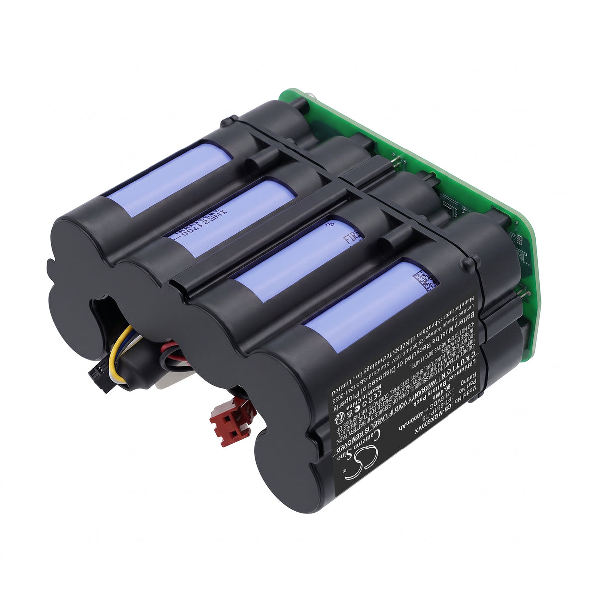 Replacement Battery for Miboi QX-V6 – Vacuum – 4000mAh / 21.6V