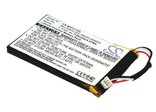 Replacement Battery for Magellan RoadMate 1212 – GPS, Navigator – 1100mAh / 3.7V