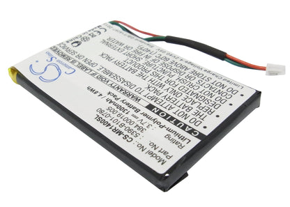 Replacement Battery for Magellan  RoadMate 1400 – GPS, Navigator – 1300mAh / 3.7V