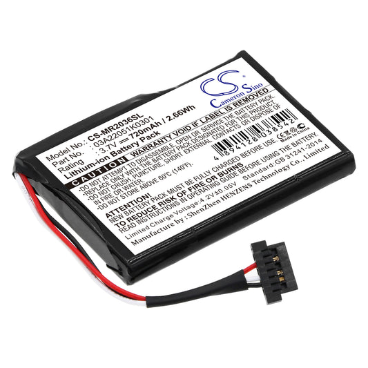 Replacement Battery for Magellan RoadMate 2035 – GPS, Navigator – 720mAh / 3.7V