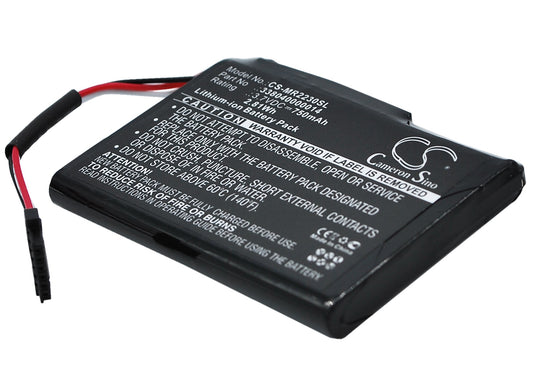 Replacement Battery for Magellan RoadMate 2230 – GPS, Navigator – 750mAh / 3.7V