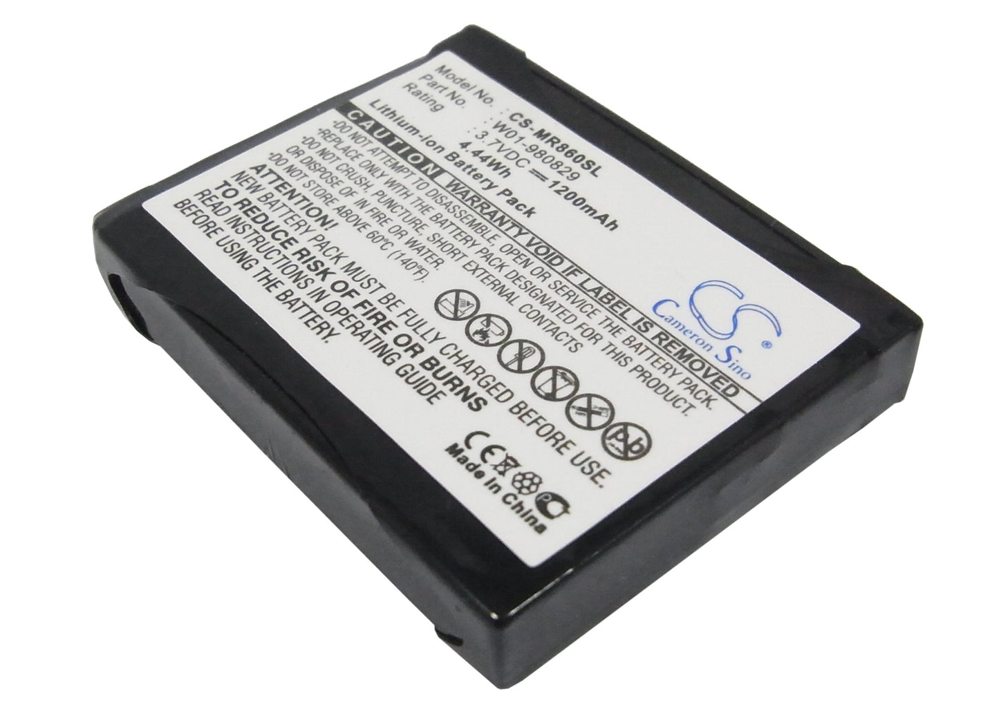 Replacement Battery for Magellan RoadMate 800 – GPS, Navigator – 1200mAh / 3.7V - image 1