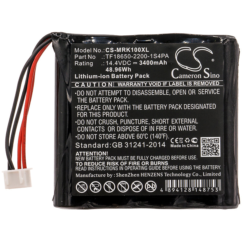 Replacement Battery for Marshall  Kilburn – 3400mAh / 48.96Wh
