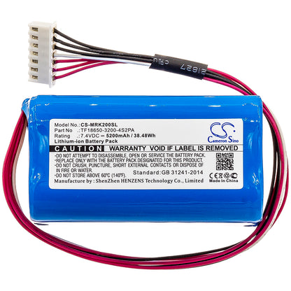 Replacement Battery for Marshall  Kilburn II – 5200mAh / 38.48Wh