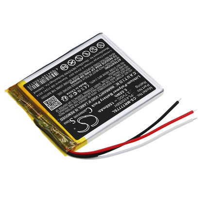Replacement Battery for RoadMate 7771T-LMB – GPS, Navigator – 1500mAh / 3.7V - image 2