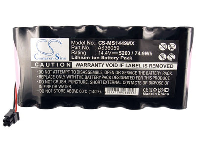 Replacement Battery for Drager | Siemens DELTA – Medical – 5200mAh / 14.4V