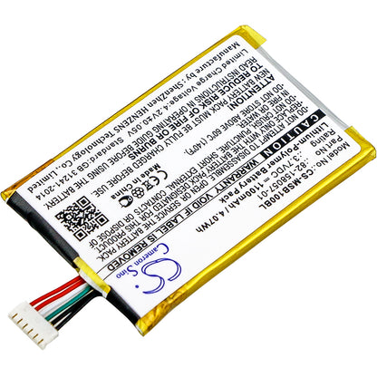 Replacement Battery for Motorola | Zebra SB1 – Barcode Scanner – 1100mAh / 3.7V - image 2
