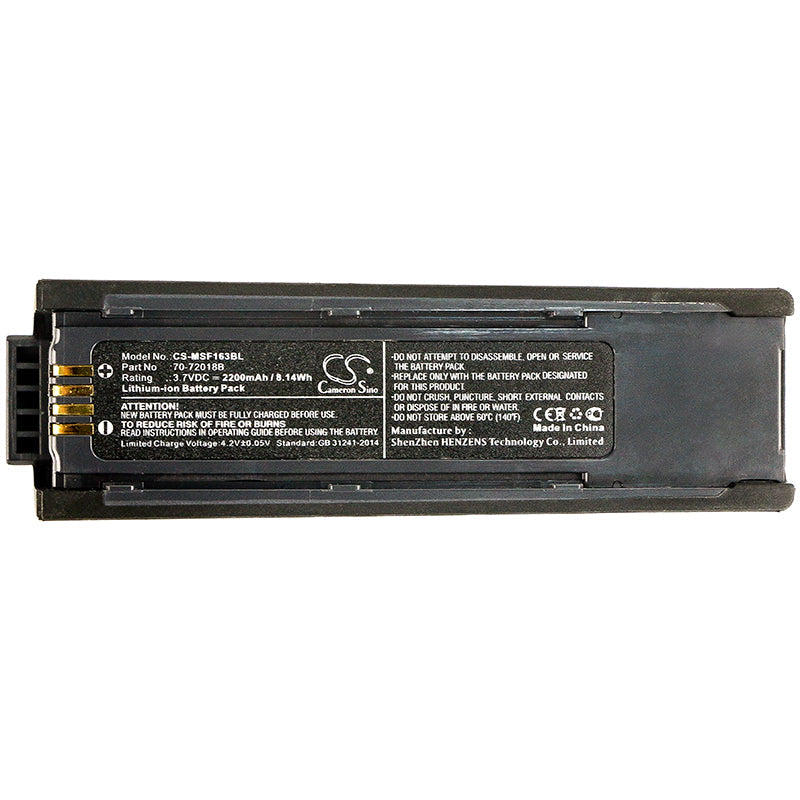 Replacement Battery for Metrologic  MS1633 FocusBT – Barcode Scanner – 2200mAh / 8.14Wh / 3.7V