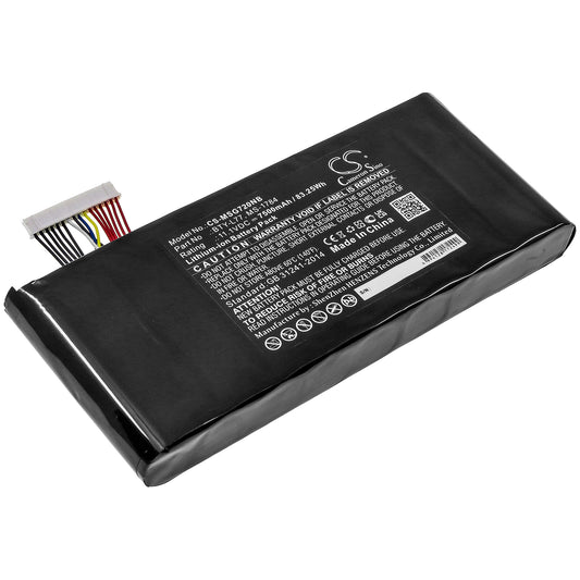 Replacement Battery for MSI GT72 6QDG16H21 – Notebook, Laptop – 7500mAh / 11.1V