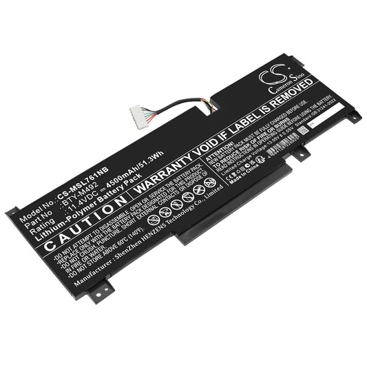 Replacement Battery for MSI Bravo 15 B5DD-007XES – Notebook, Laptop – 4500mAh / 11.4V