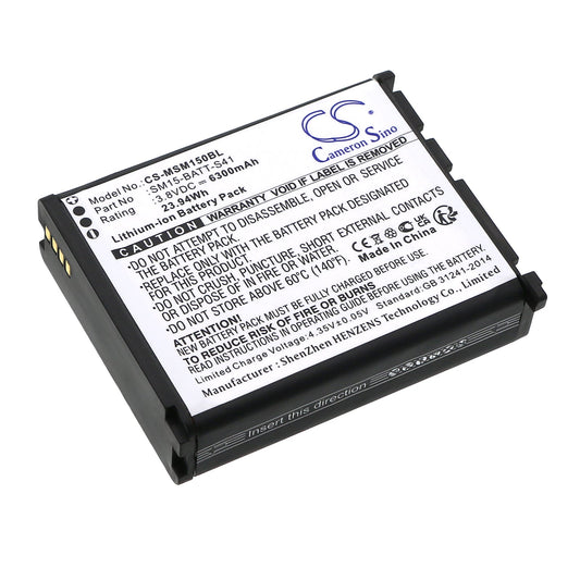 Replacement Battery for M3 Mobile  SM15 – Barcode Scanner – 6300mAh / 23.94Wh / 3.8V