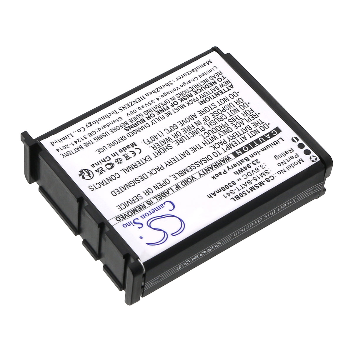 Replacement Battery for M3 Mobile SM15 – Barcode Scanner – 6300mAh / 3.8V