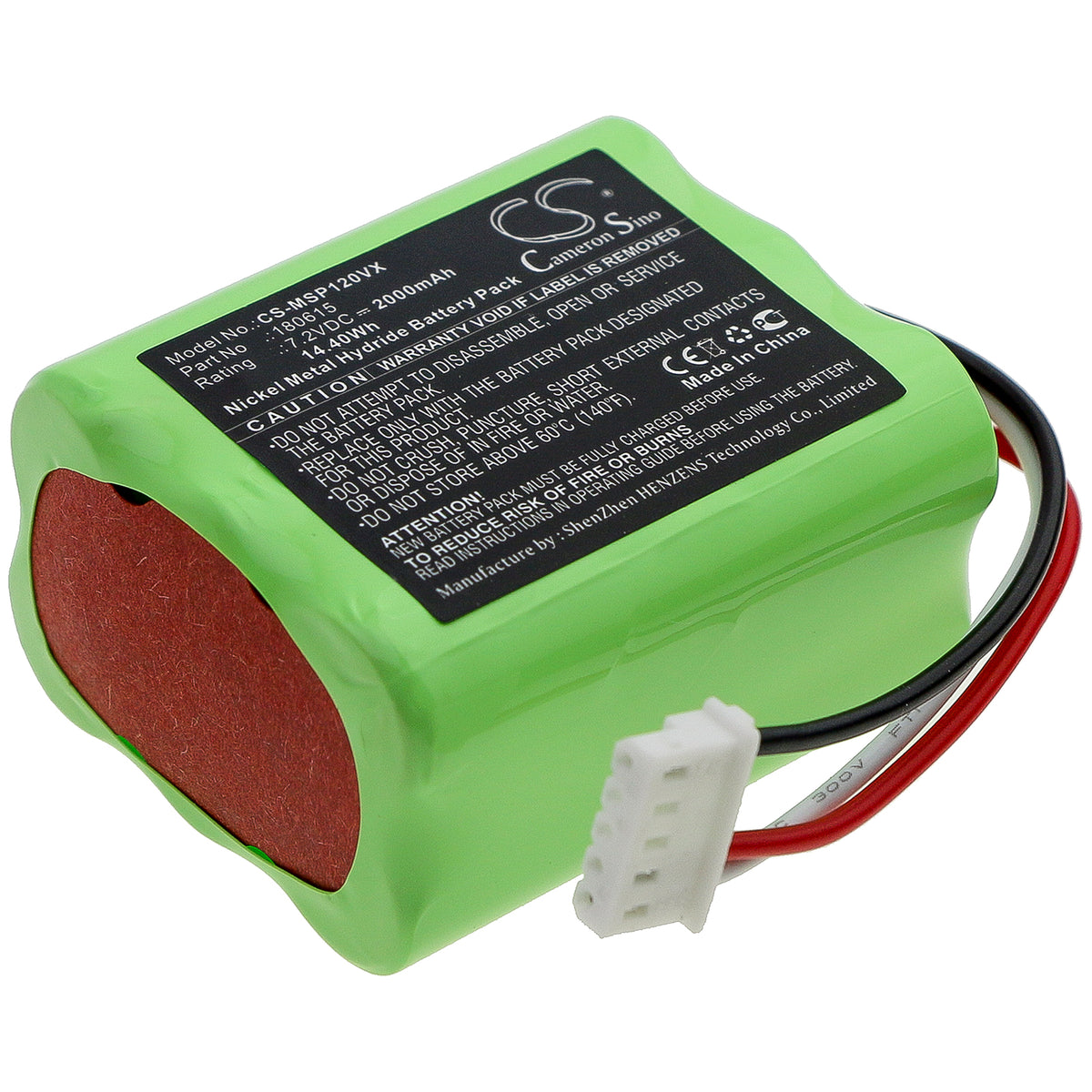 Replacement Battery for Mamibot Sweepur 120 – Vacuum – 2000mAh / 7.2V