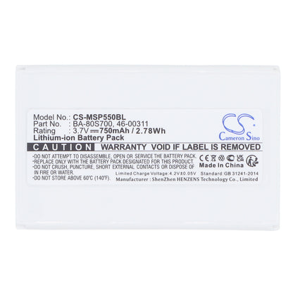 Replacement Battery for CipherLab | Metrologic 8001 – Barcode Scanner – 750mAh / 3.7V
