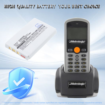 Replacement Battery for CipherLab | Metrologic 8001 – Barcode Scanner – 750mAh / 3.7V