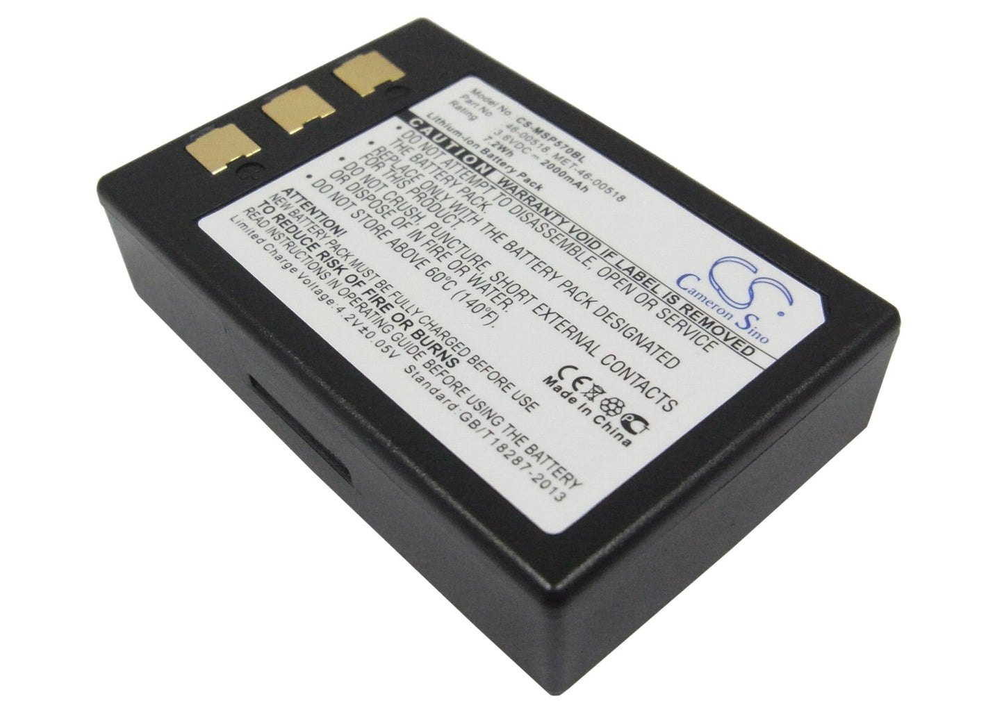 Replacement Battery for Metrologic  MK5710 – Barcode Scanner – 2000mAh / 3.6V
