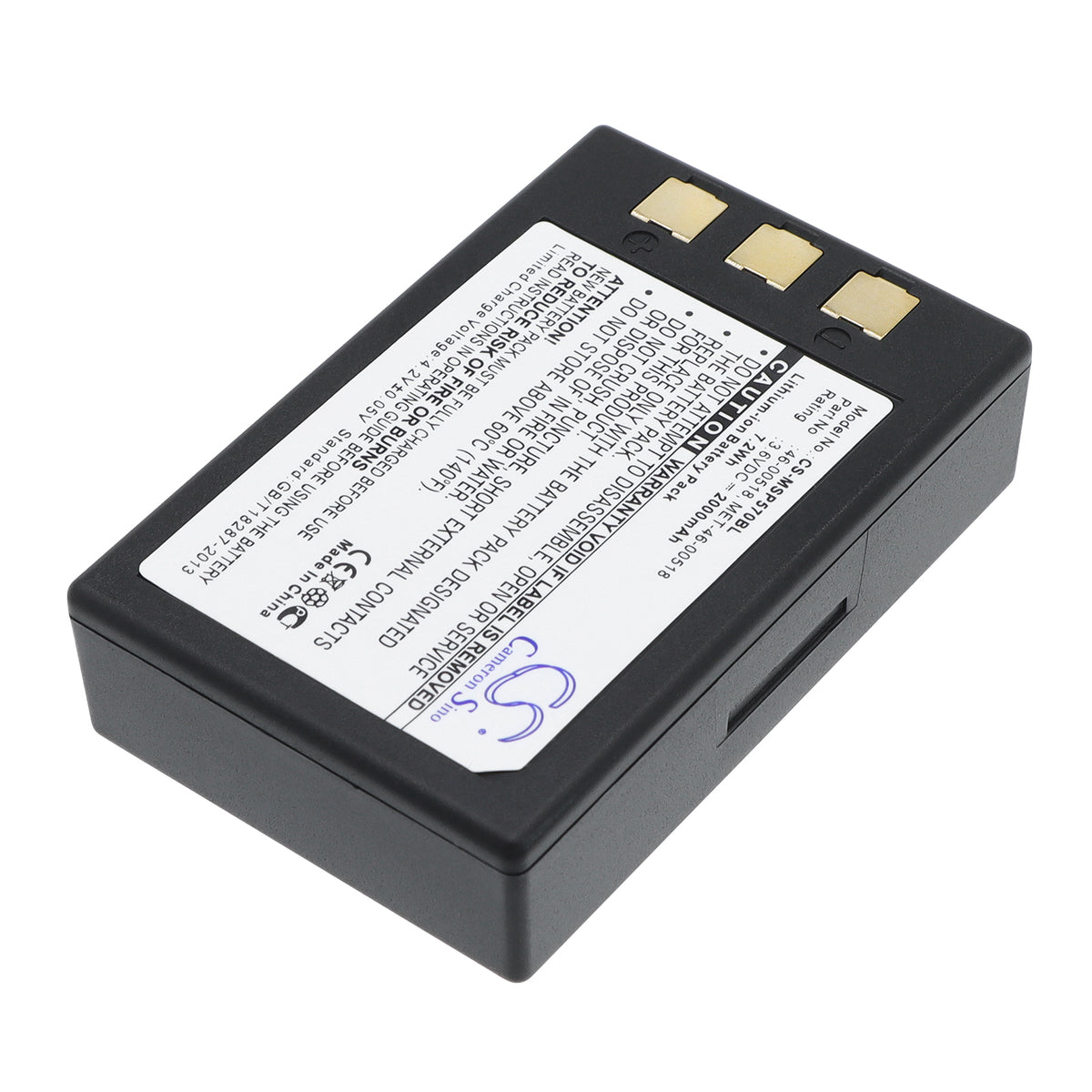 Replacement Battery for Metrologic SP5700 Optimus PDA – Barcode Scanner – 2000mAh / 3.6V