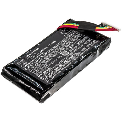 Replacement Battery for Eurocom | Hipaa | MSI | Terrans Force Tornado F5 SE – Notebook, Laptop – 5100mAh / 14.4V - image 1