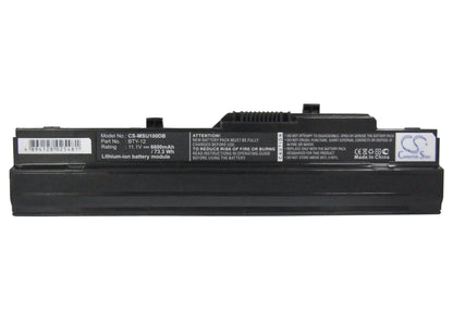 Replacement Battery for Ahtec  Netbook LUG N011 – Notebook, Laptop – 6600mAh / 11.1V