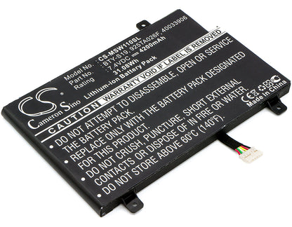 Replacement Battery for MSI Windpad 110 – Tablet – 4200mAh / 7.4V - image 1
