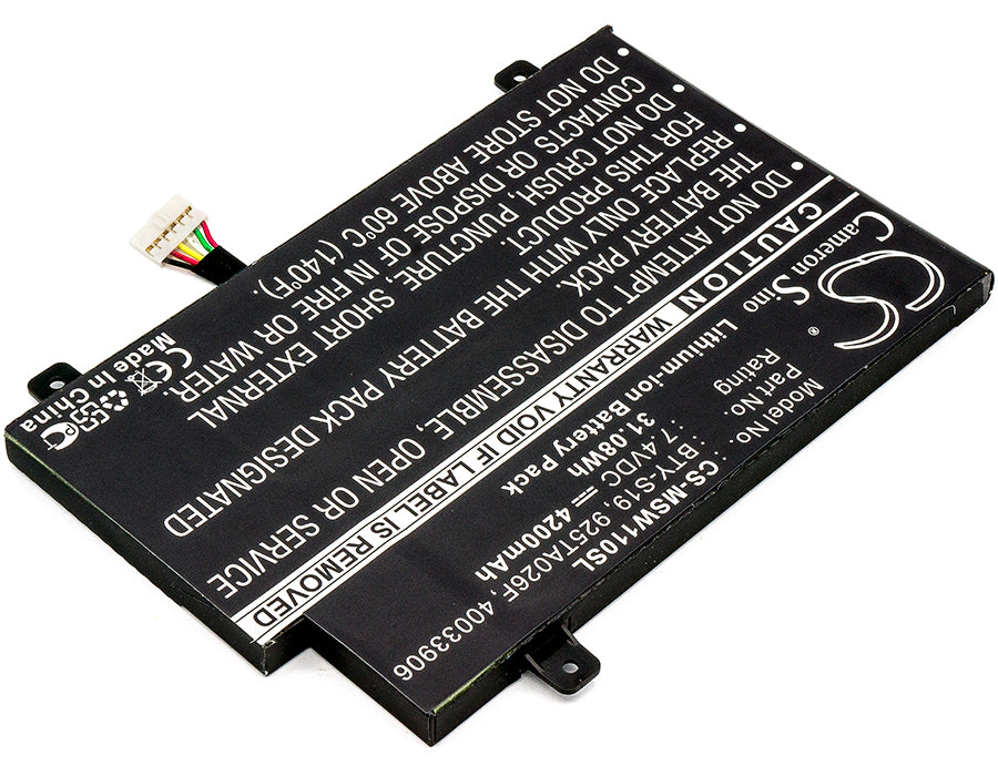 Replacement Battery for MSI Windpad 110 – Tablet – 4200mAh / 7.4V - image 2