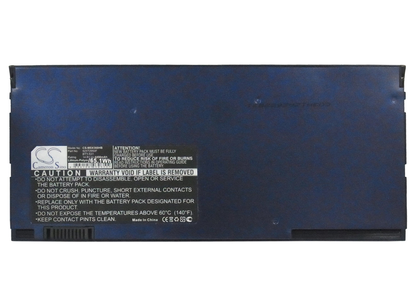 Replacement Battery for Medion  Akoya MD97199 – Notebook, Laptop – 4400mAh/65.12Wh / 14.8V