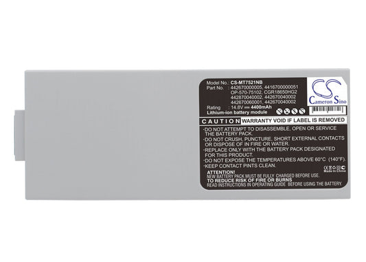 Replacement Battery for Targa  7321 – Notebook, Laptop – 4400mAh / 14.8V