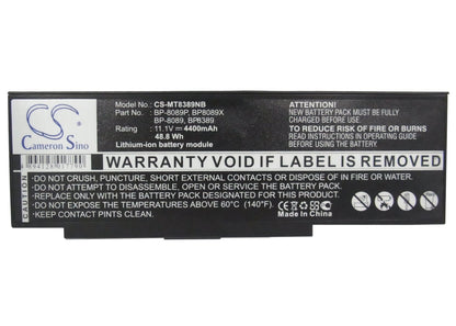 Replacement Battery for Medion  42100 – Notebook, Laptop – 4400mAh / 48.84Wh / 11.1V