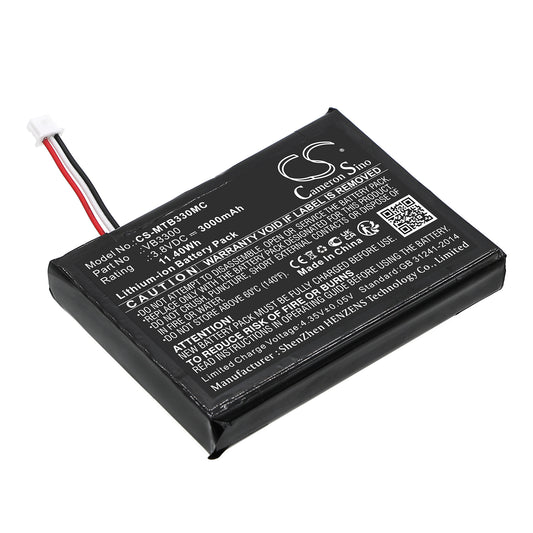 Replacement Battery for Motorola VB400 – Body Camera – 3000mAh / 3.8V