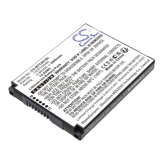 Replacement Battery for iMozen TC601 – Barcode Scanner – 3900mAh / 3.85V