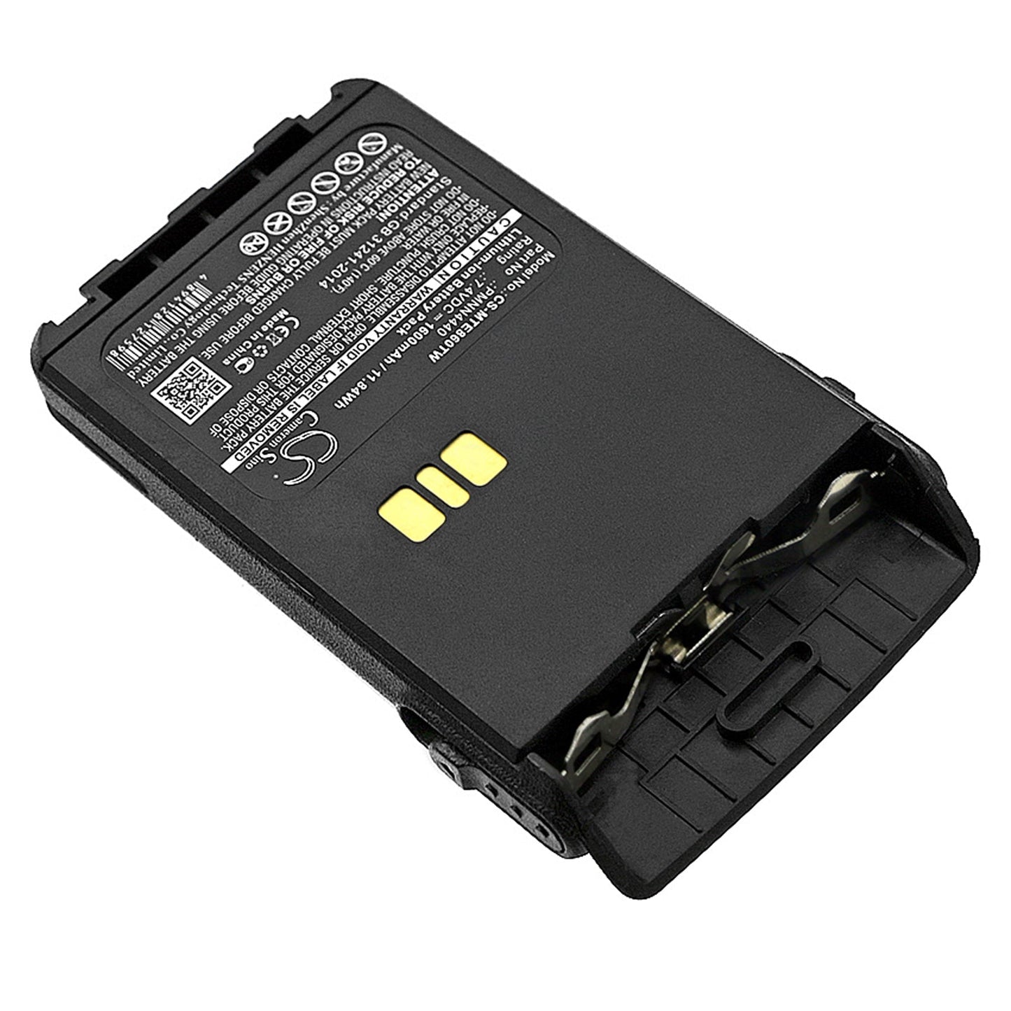 Replacement Battery for Motorola  DP3000e – Two-Way Radio – 1600mAh / 11.84Wh / 7.4V
