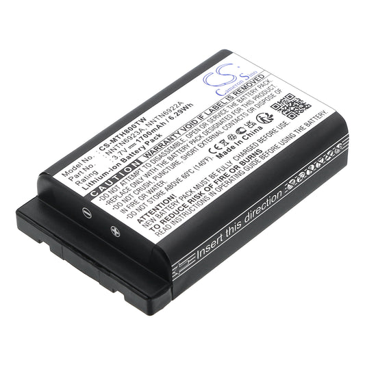 Replacement Battery for Motorola MTH800 – Two-Way Radio – 1700mAh / 3.7V