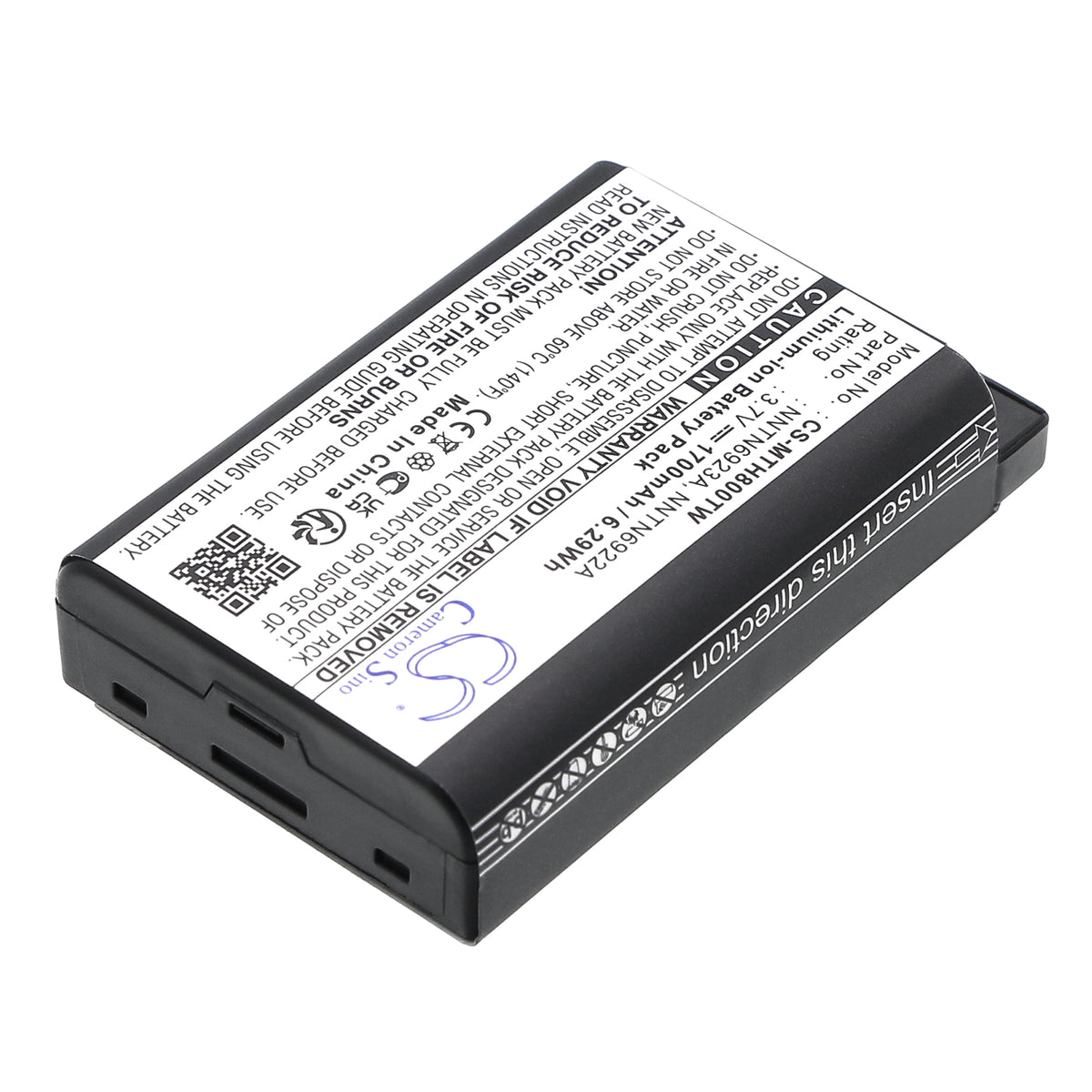 Replacement Battery for Motorola MTH800 – Two-Way Radio – 1700mAh / 3.7V