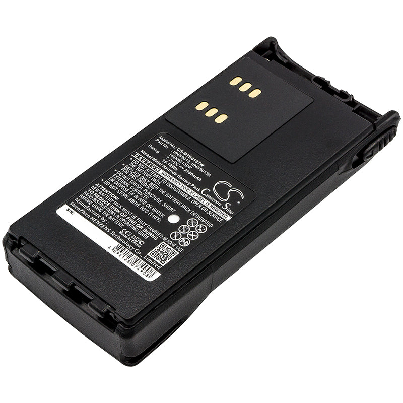 Replacement Battery for Motorola  GP1280 – Two-Way Radio – 2100mAh / 15.12Wh / 7.2V