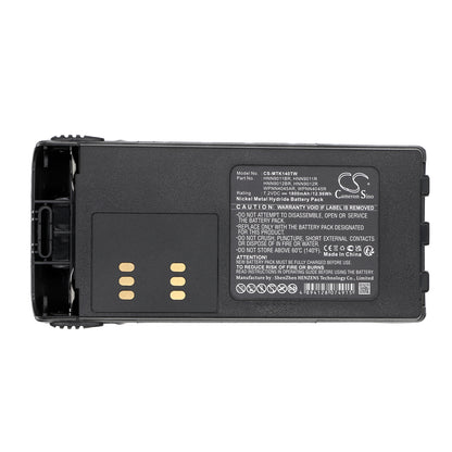 Replacement Battery for Motorola CT150 – Two-Way Radio – 1800mAh / 7.2V