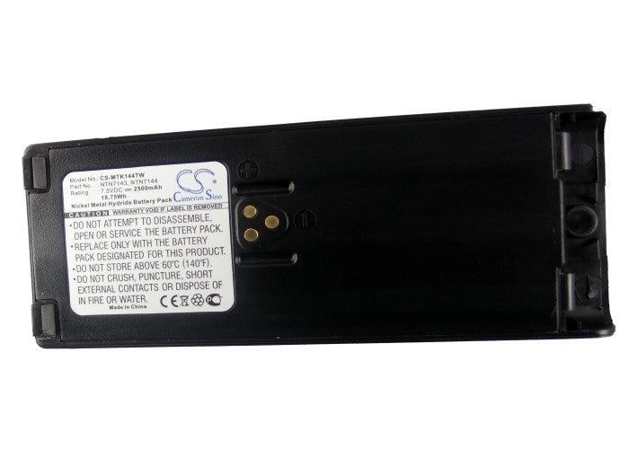 Replacement Battery for Motorola  GP1200 – Two-Way Radio – 2500mAh / 18.75Wh / 7.5V