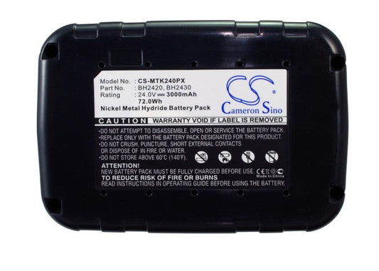 Replacement Battery for Makita  BDF460 – Power Tools – 3000mAh / 24.0V