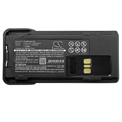 Replacement Battery for Motorola  APX2000 – Two-Way Radio – 2300mAh / 17.02Wh / 7.4V